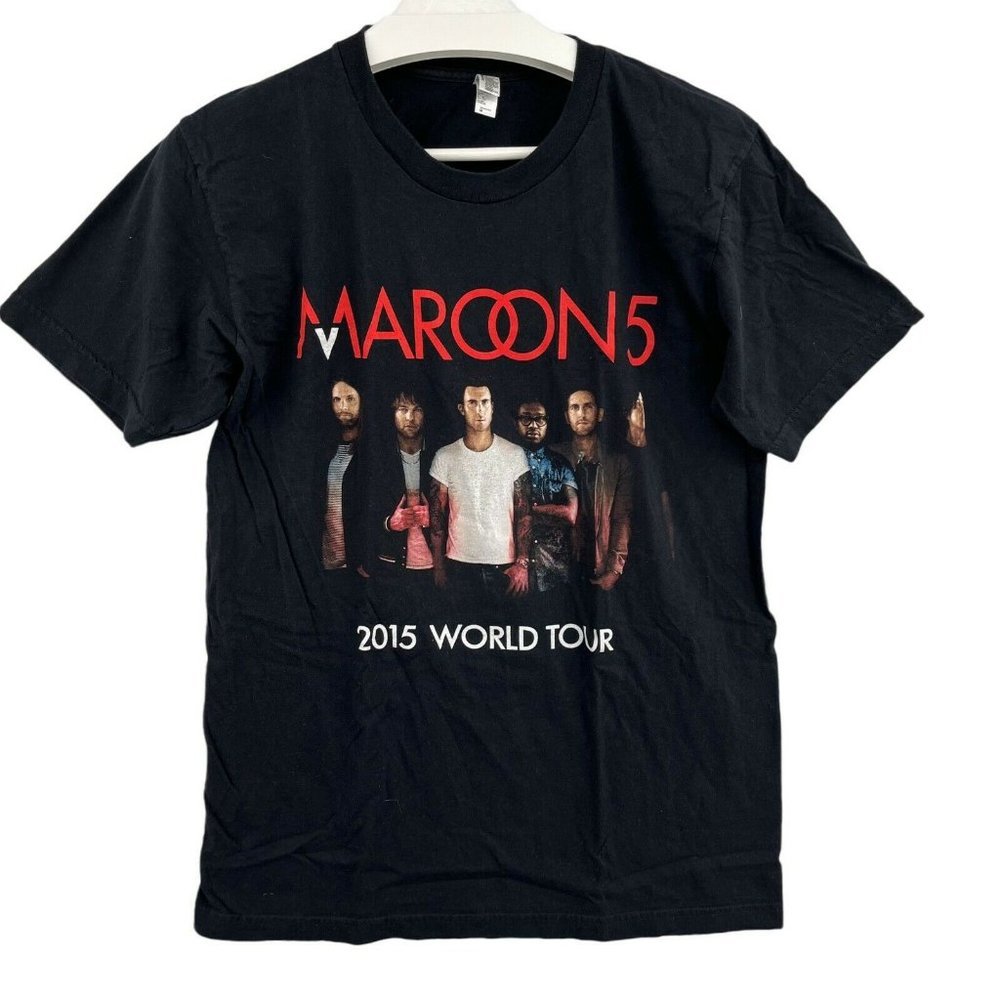 Maroon 5 2015 Concert World Tour Tee Size S​